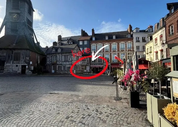 La Canopée D'honfleur, Place Sainte-catherine Apartamento